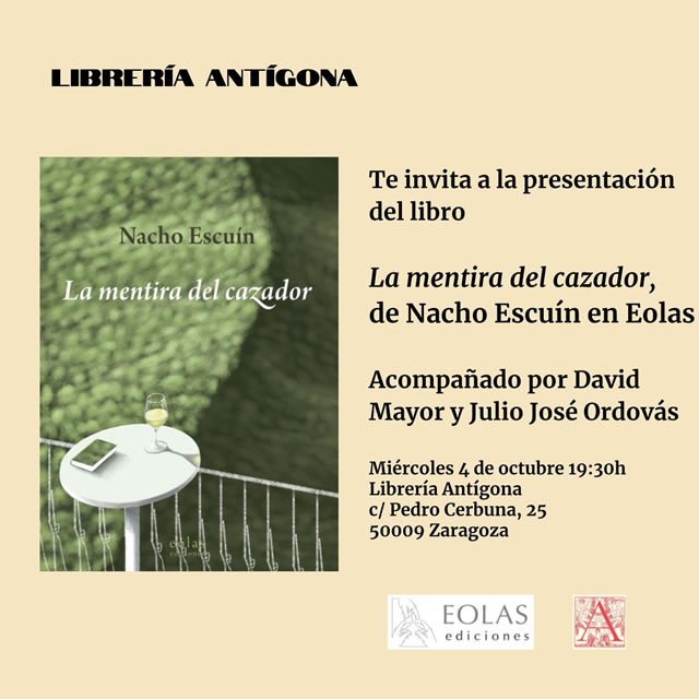 Ignacio Escuín Borao presenta